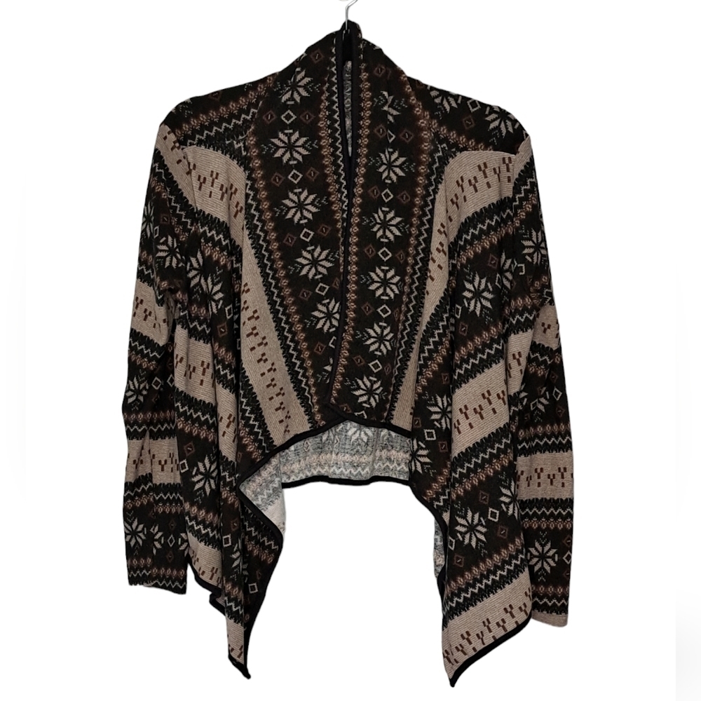 Open Front, Waterfall Collar Cardigan ◇ Lightweight ◇ Medium ◇ EUC ◇ Just Me USA